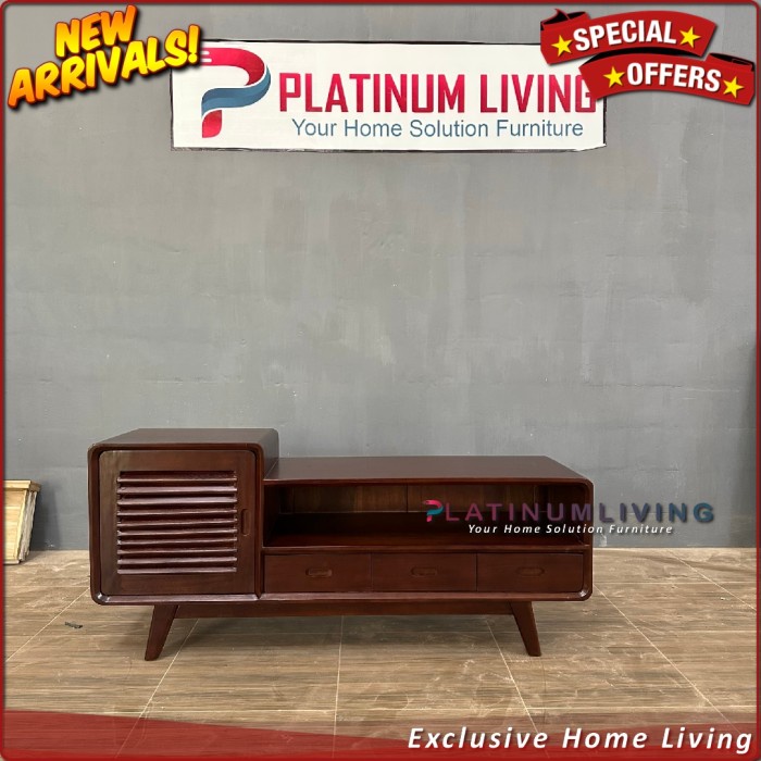 Meja Tv Jati Bufet Tv jati Credenza Jati Minimalis Bupet Tv Furniture Jepara