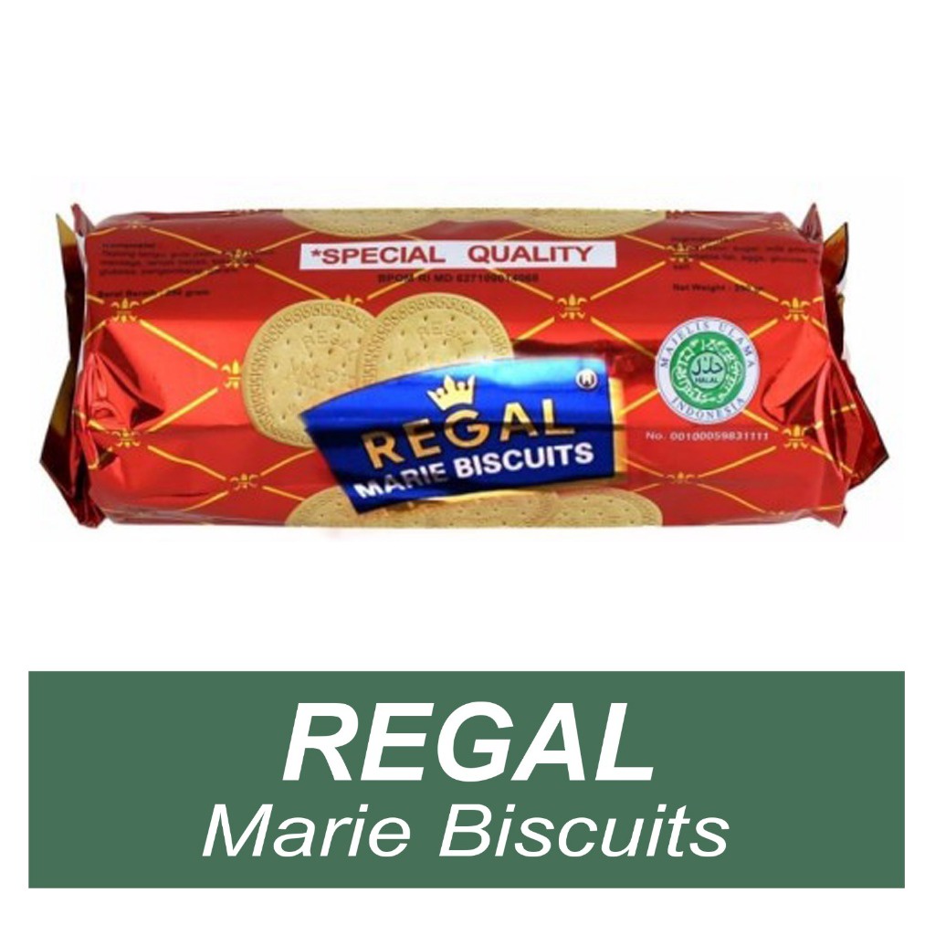 

[NEW] Regal Marie Biscuit Spesial Quality Roll 230gr PROMO!! HALAL!! !Exp April 2025