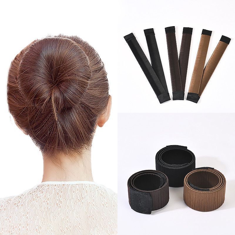 GU Hair Bun Maker Magic Hairbun Cepol Donut Premium Donat Sanggul Cepol Hairdini Frech Twist A19