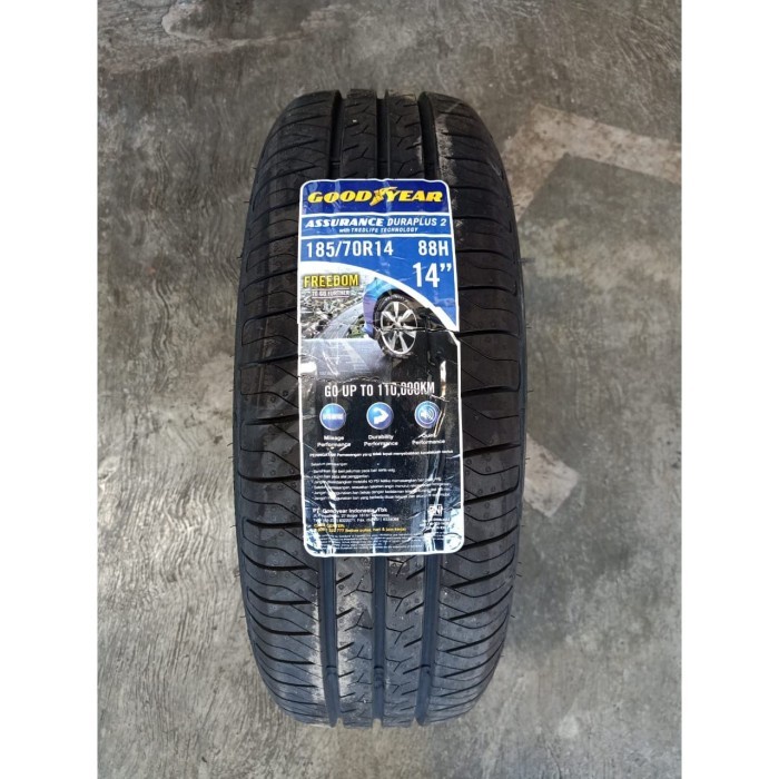 185/70 R14 Goodyear Duraplus2  Ban Mobil Avanza Xenia - ADP2