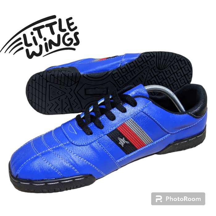 Terlaris ✨ -sepatu futsal kulit asli pria - Hijau Stabilo, 42