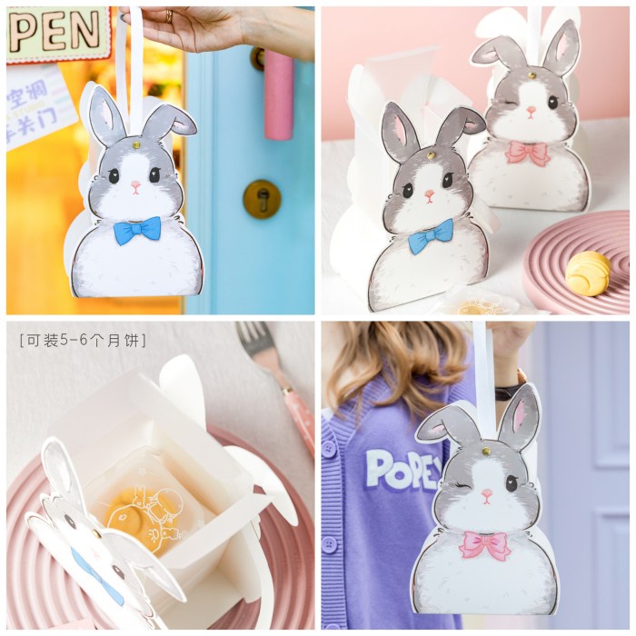 

SS9 - BEST SELLER - Kotak Mooncake motif bag kotak kue bulan mooncake box