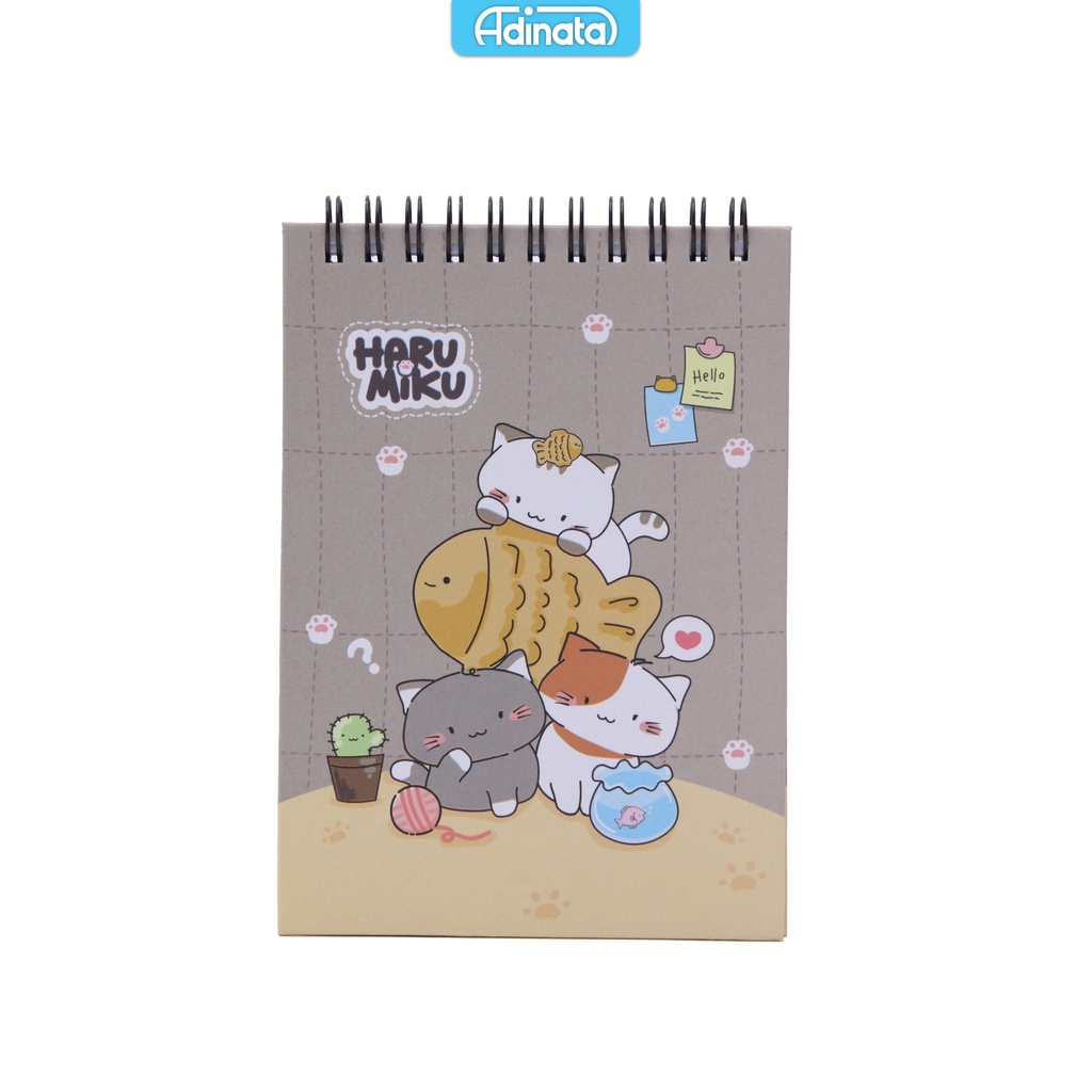 

Haru Miku A6 Memo Spiral Notebook 2452-4348 - Adinata / Buku Catatan / Memo