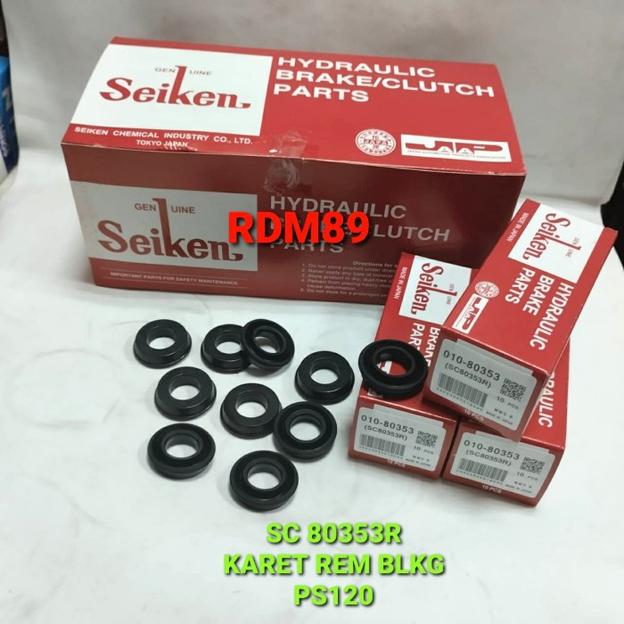 KARET REM SC 80353R 1 1/8" SEIKEN KARET REM BELAKANG PS120 SC80353R