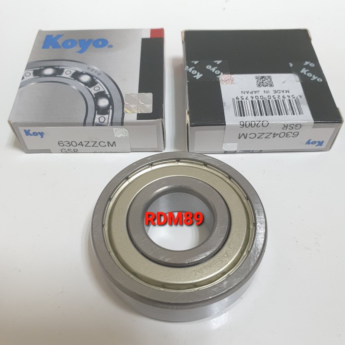 BEARING 6304 ZZ KOYO 6304ZZ KOYO