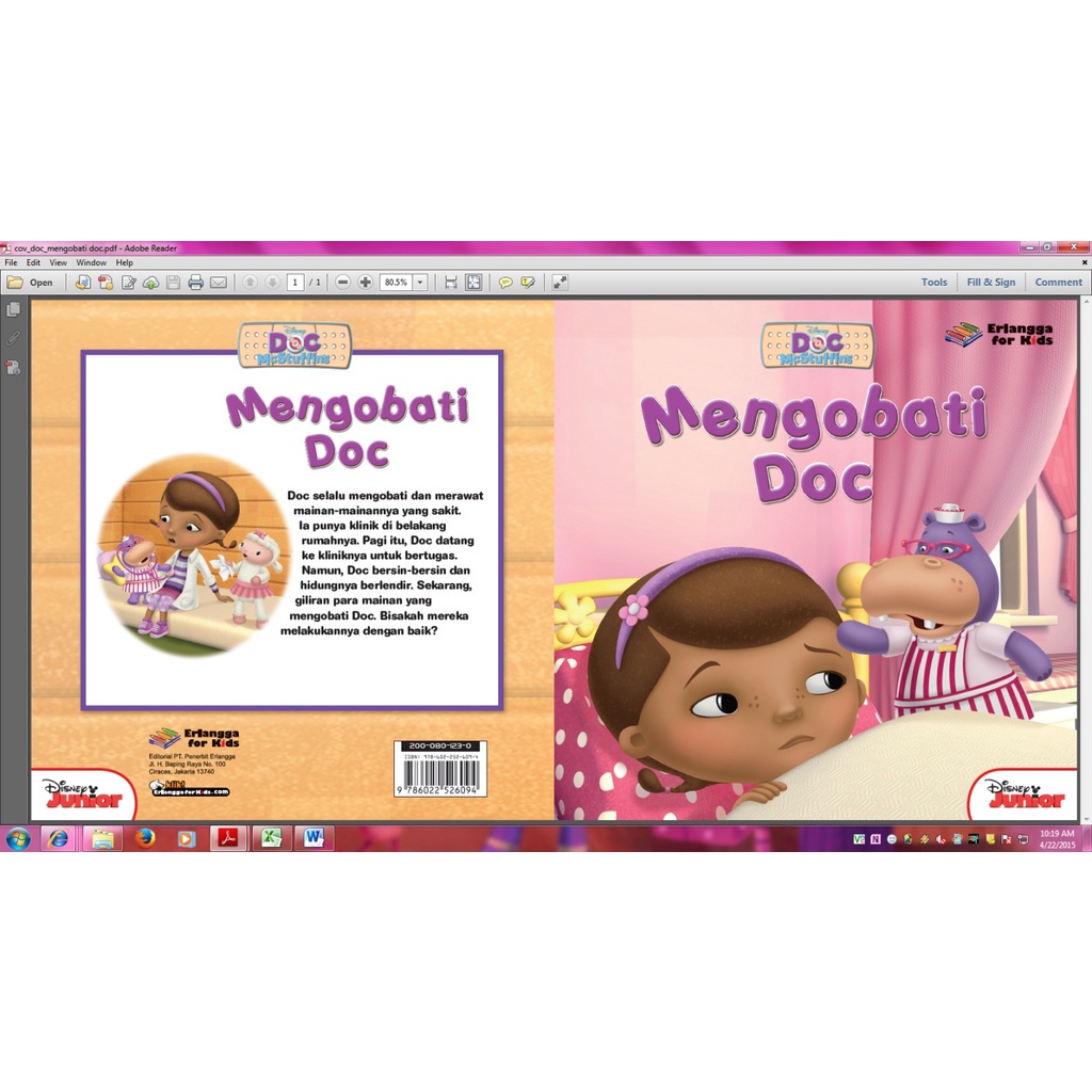 DOC MCSTUFFINS: MENGOBATI DOC Erlangga