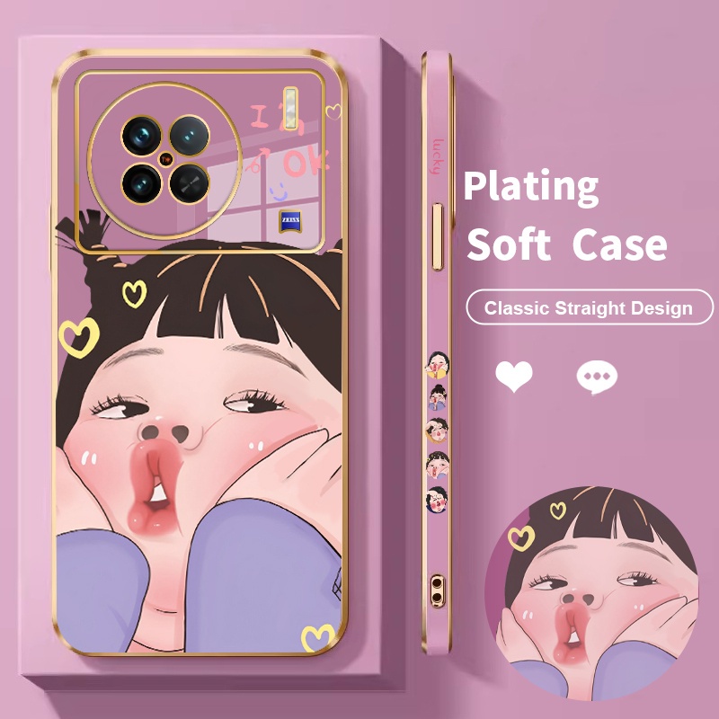 Case HP For Vivo X90 X90s X90 Pro X9 X9s For Vivo X21s X50 Lite vivi X90Pro X50Lite vovo For VivoX90