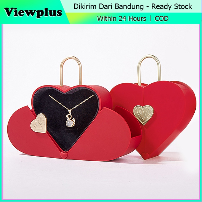 Kotak Perhiasan Kalung Cincin Kado Hidden Jewelry Box Hadiah Valentine - The Beginning - Kado Pasang