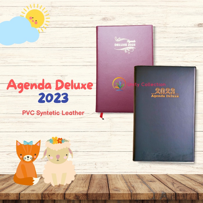

Agenda Deluxe Tahun 2023 Aneka Cover Warna - Random
