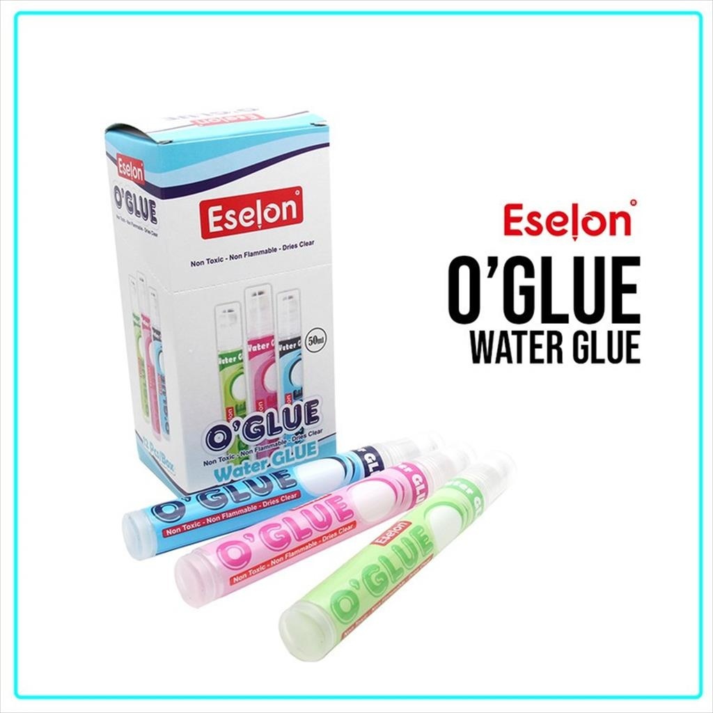 

[ES.JKT] Lem kertas praktis / glue / blue stick / lem cair stick / water glue / O`Glue Eselon 50ml