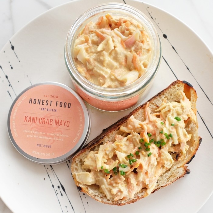 

Kani Crab Mayo Honestfood - Selai Kepiting Kani Mayo sandwich - Regular GK