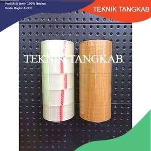 

Promo Dextone Lakban Bening - Coklat 90 Yard 2 Inch Harga Satuan