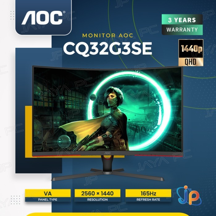 Monitor AOC LED CQ32G3SE - Curved QHD 32" Inch