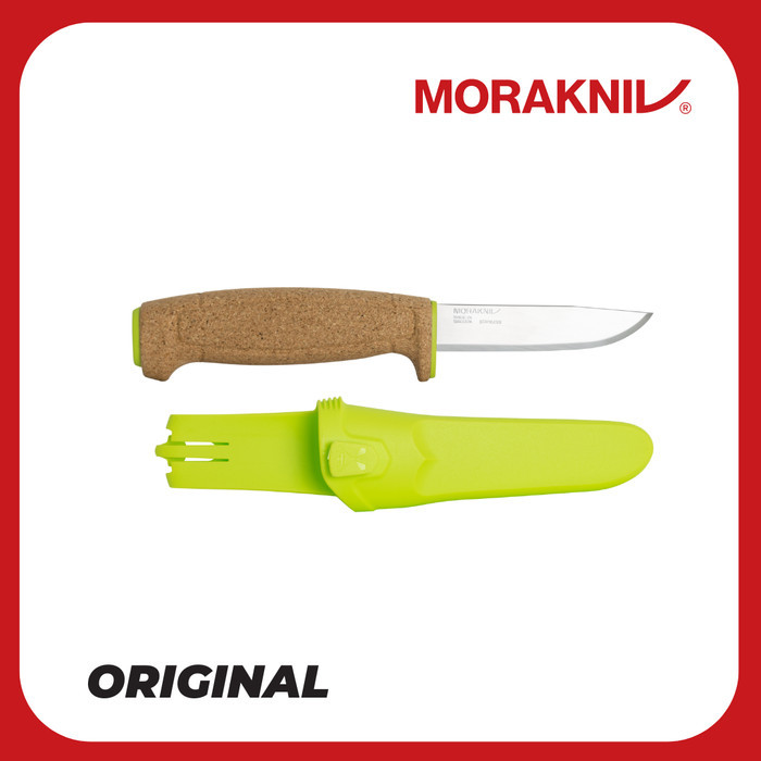 Pisau Morakniv Floating Knife - Bushcraft Stainless Steel
