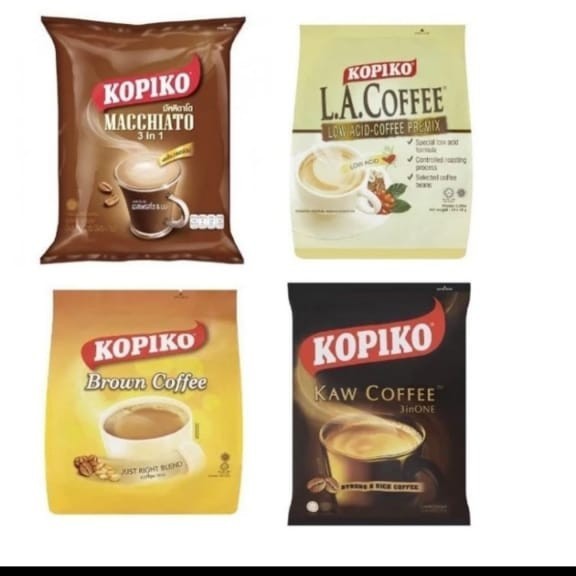 

READY STOCK!!! kopiko L.A malaysia brown coffee/low acid/machiato/kaw - low acid