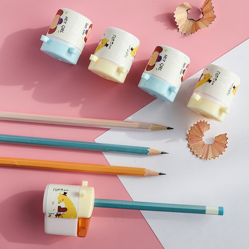 

Manual Pencil Sharpener Cute Mechanical Pencil Sharpener School Office Supplies Creative Stationery Back To School for Childen