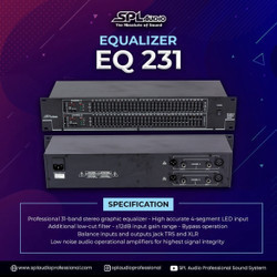 SPL Audio Equalizer EQ 231