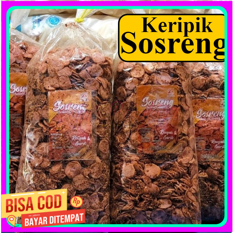 

keripik SOSRENG 1kilogram sosis goreng pedas