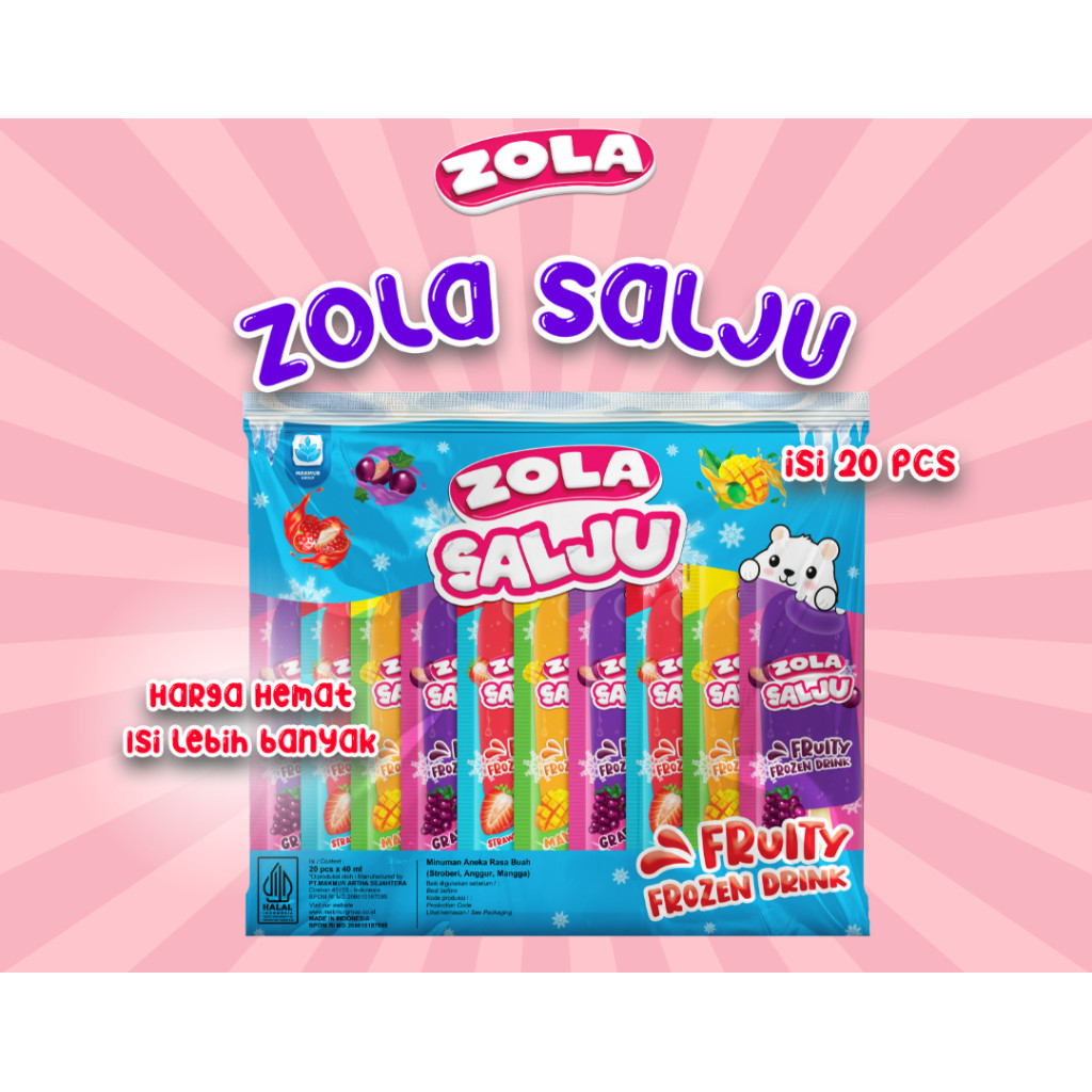 

Zola Salju Isi 20 Pcs 40ML