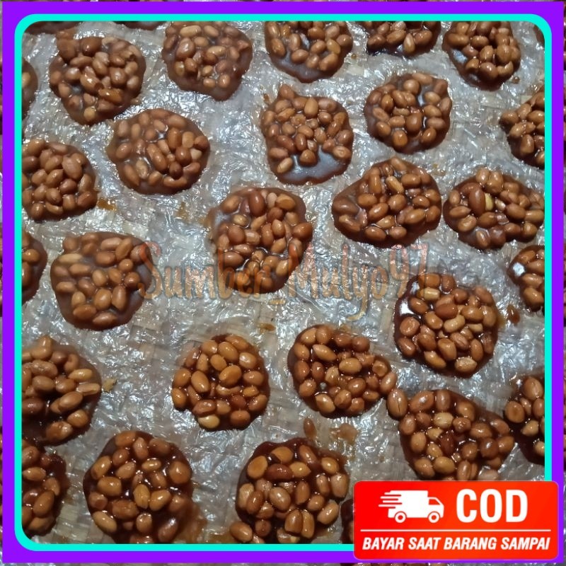 

1 kg ampyang gula kacang arum rasa gurih empuk. original dan jahe