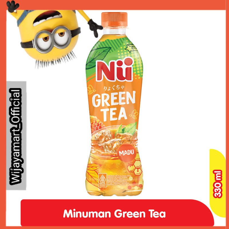 

NU Green Tea Madu Pet 330 ml