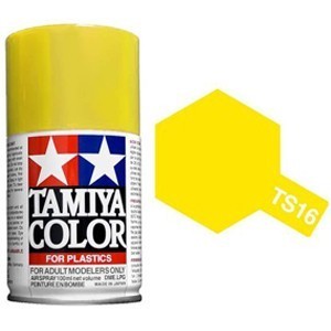 Tamiya TS-16 Yellow Spray Paint