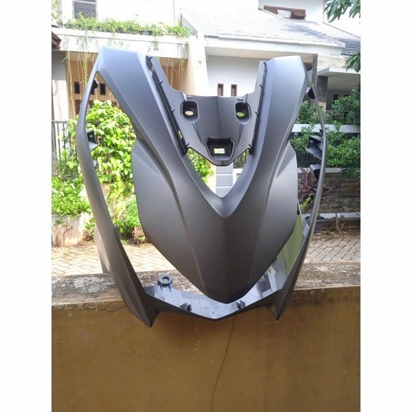 [BISA COD] Cover tameng Panel Body depan Beat new led Dealuxe Street 2020 silver