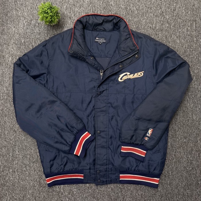 NBA x Champion Cleveland Cavaliers Varsity Jacket