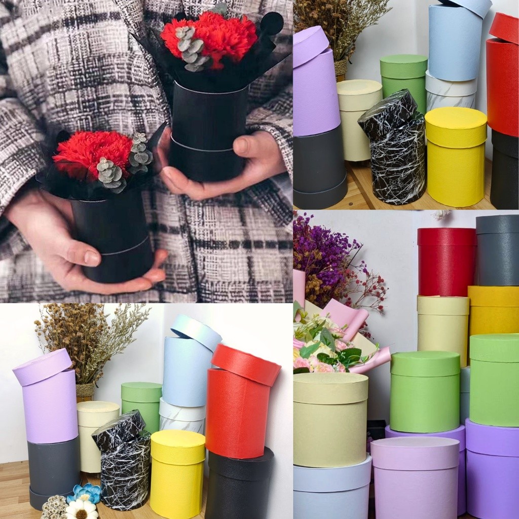 

Bloom Box special Lebaran Diameter 8,5 CM Box Bunga Kotak Bunga Flower Box Blooming Box Gift Box Love