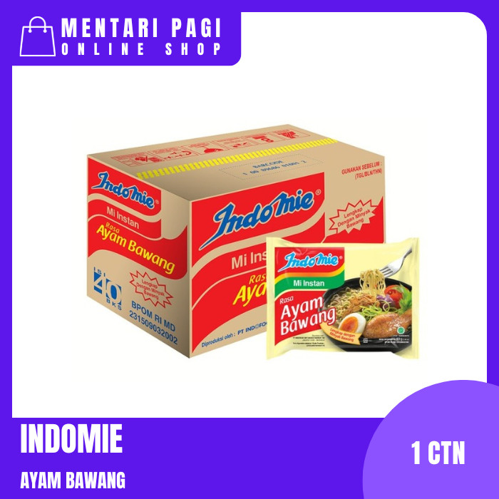

Indomie Ayam Bawang - 1 Dus 40 Pcs
