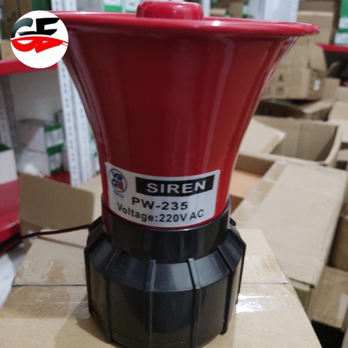 

Electronic Sirine Sirene PW-235 220VAC Buzzer Warning Alarm TOA VORGE