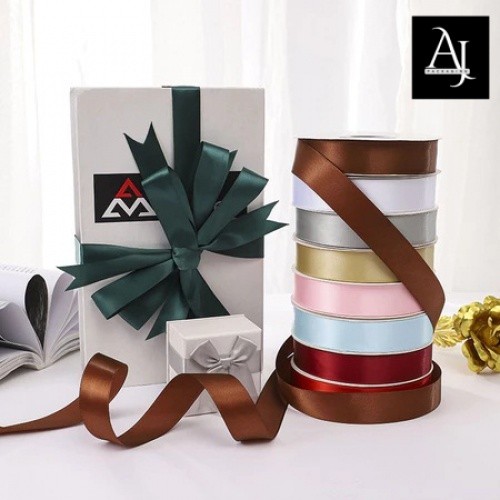 

(METERAN) Pita satin 1 / 2,5 / 4 cm / Pita Hadiah Natal Imlek Ulang Tahun Milad Kado Lebaran Idul Fitri