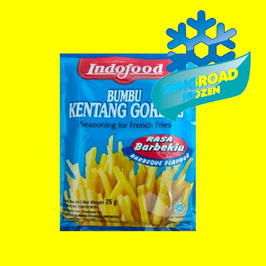 

INDOFOOD BARBEKIU BUMBU KENTANG GORENG 25 GR