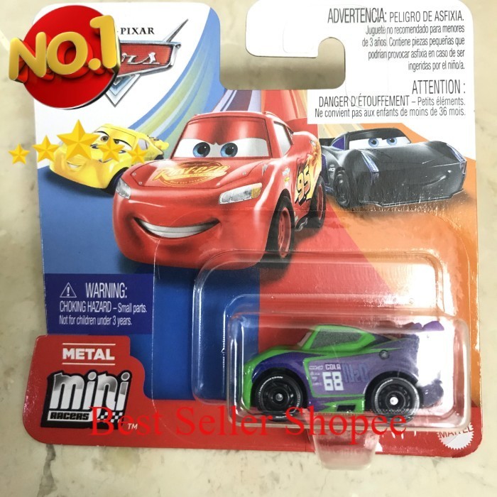 Disney Cars Mini Racer  HJ Hollis Toy FAZ Store