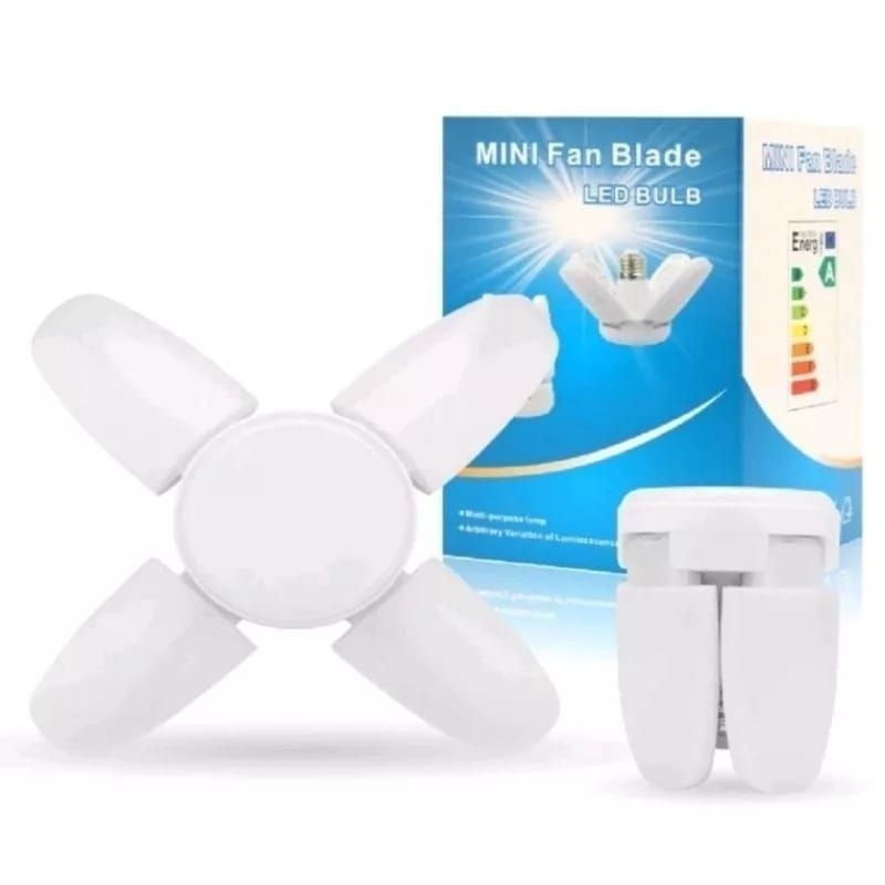 lampu 4 baling 38W lampu bohlam led baling kipas lampu led