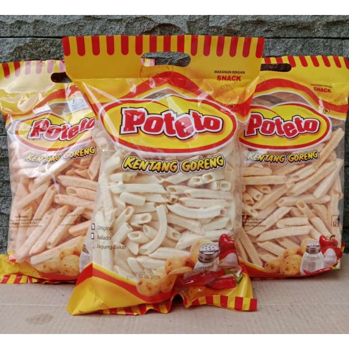 

SNACK POTETO poteto kentang goreng 1ball isi 12bag