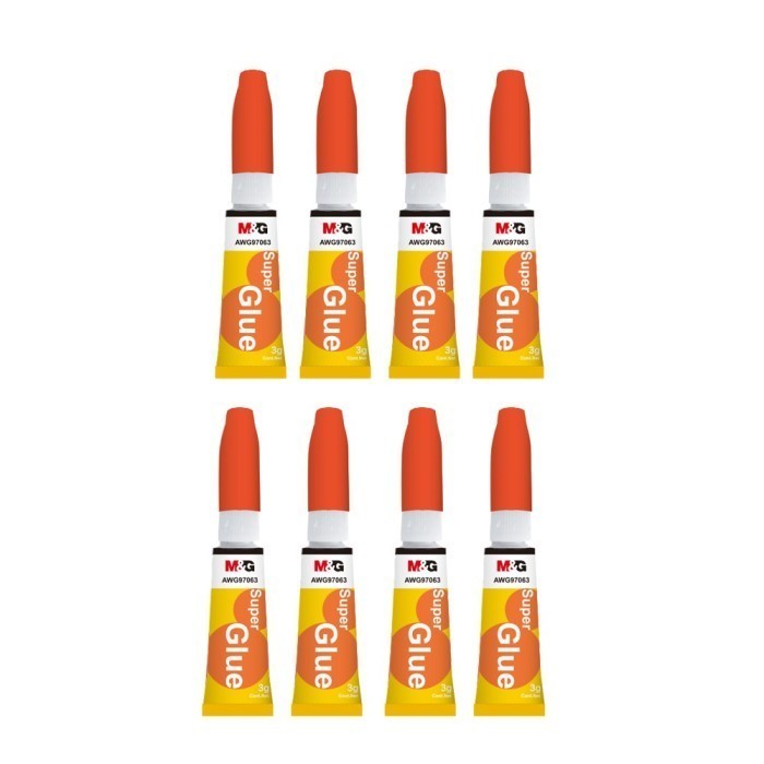 

Lem Super Glue M&G Lem Perkat Serbaguna 3g AWG97063 All Purpose Serbaguna Murah - SATUAN - M&G, SUPER GLUE 3g