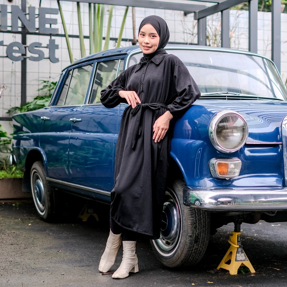 Dress – Tunik Oversize Wanita – Long Tunic Kekinian
