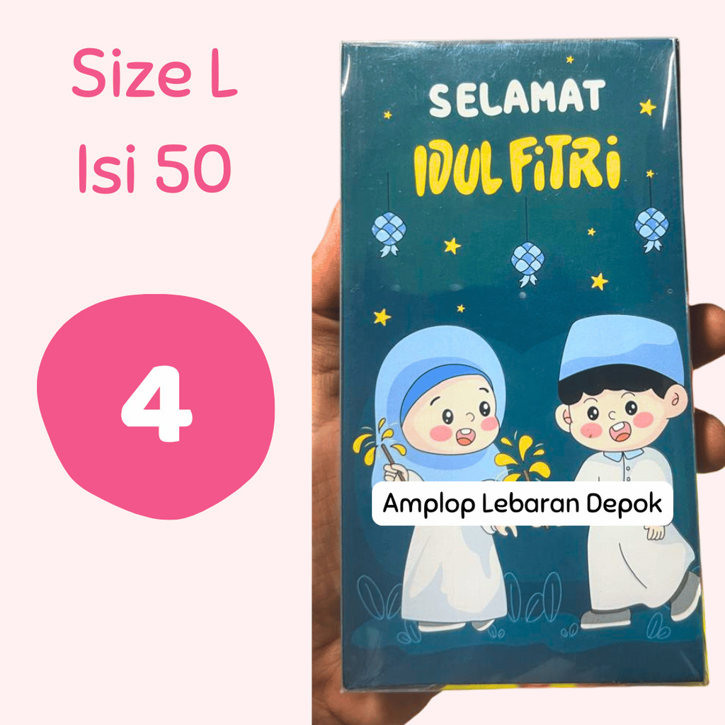 

Amplop Lebaran Besar Mika isi 50 | Amplop Lebaran Mika isi 50 size L | | Amplop Lebaran isi 50 | Amplop Estettik | Amplop Hari Raya Mika | Amplop Mika Size L tanpa dilipat | Amplop Mika Panjang | Amplop Mika Besar