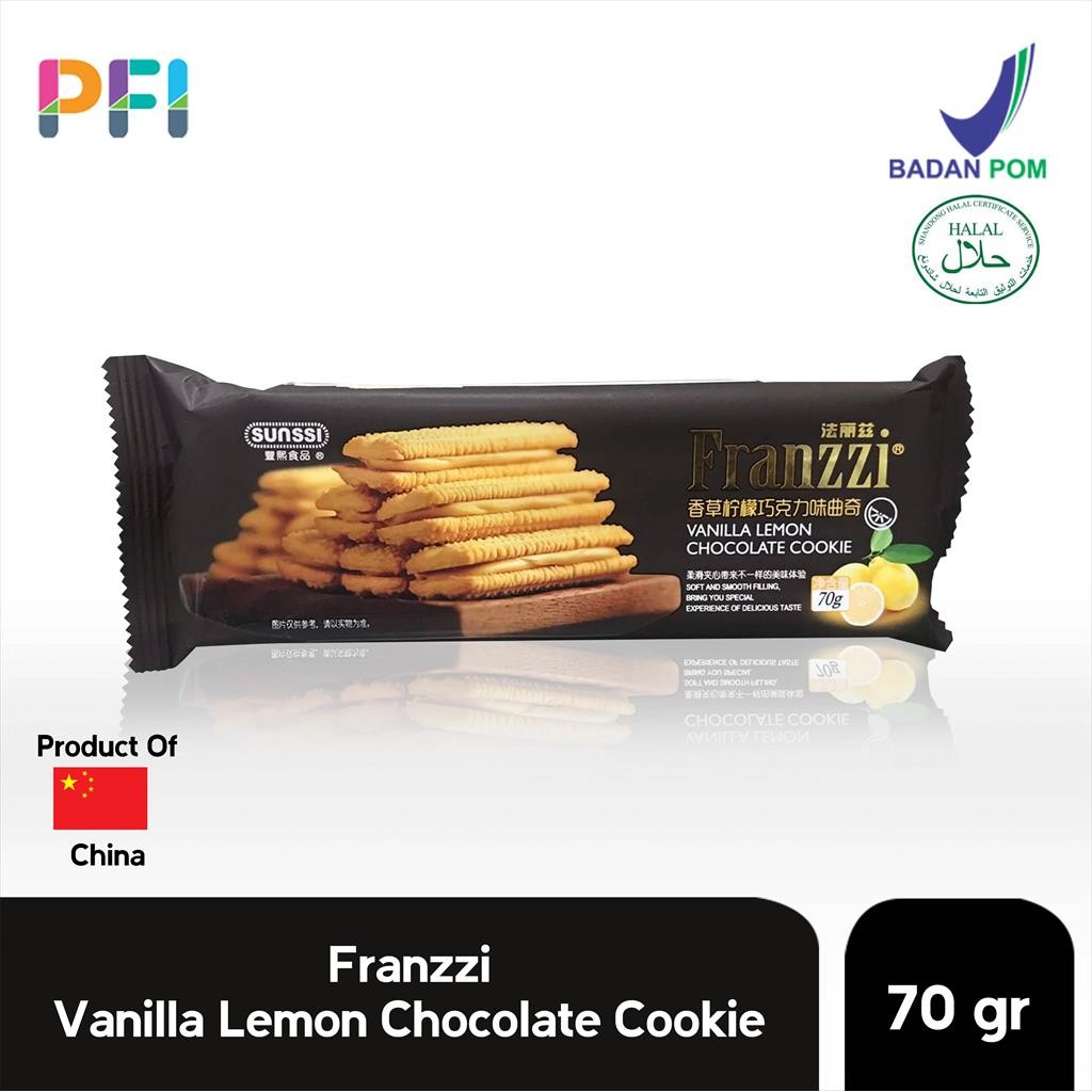 

Franzzi Vanilla Lemon Chocolate Cookie 70gr