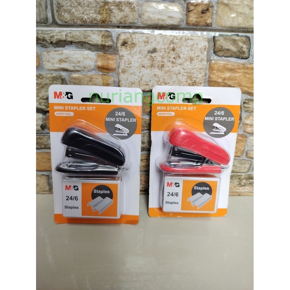 

M&G mini stapler set / mini stapler 24/6