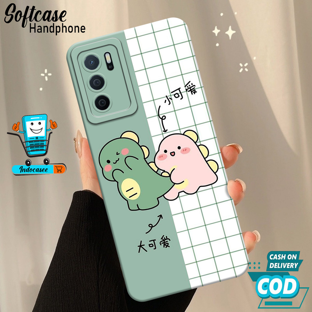 Case Hp Softcase Oppo A16 Case Hp Oppo A16 Silikon Hp Oppo A16 Casing Oppo A16 Motif Cartoon Keren -
