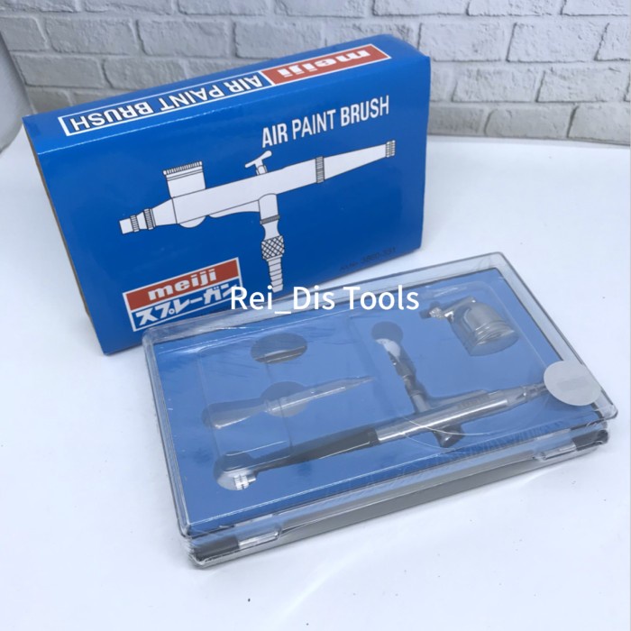 Pen Paint Brush Spray Gun Spet Lukis / Air Brush Kit Meiji pre
