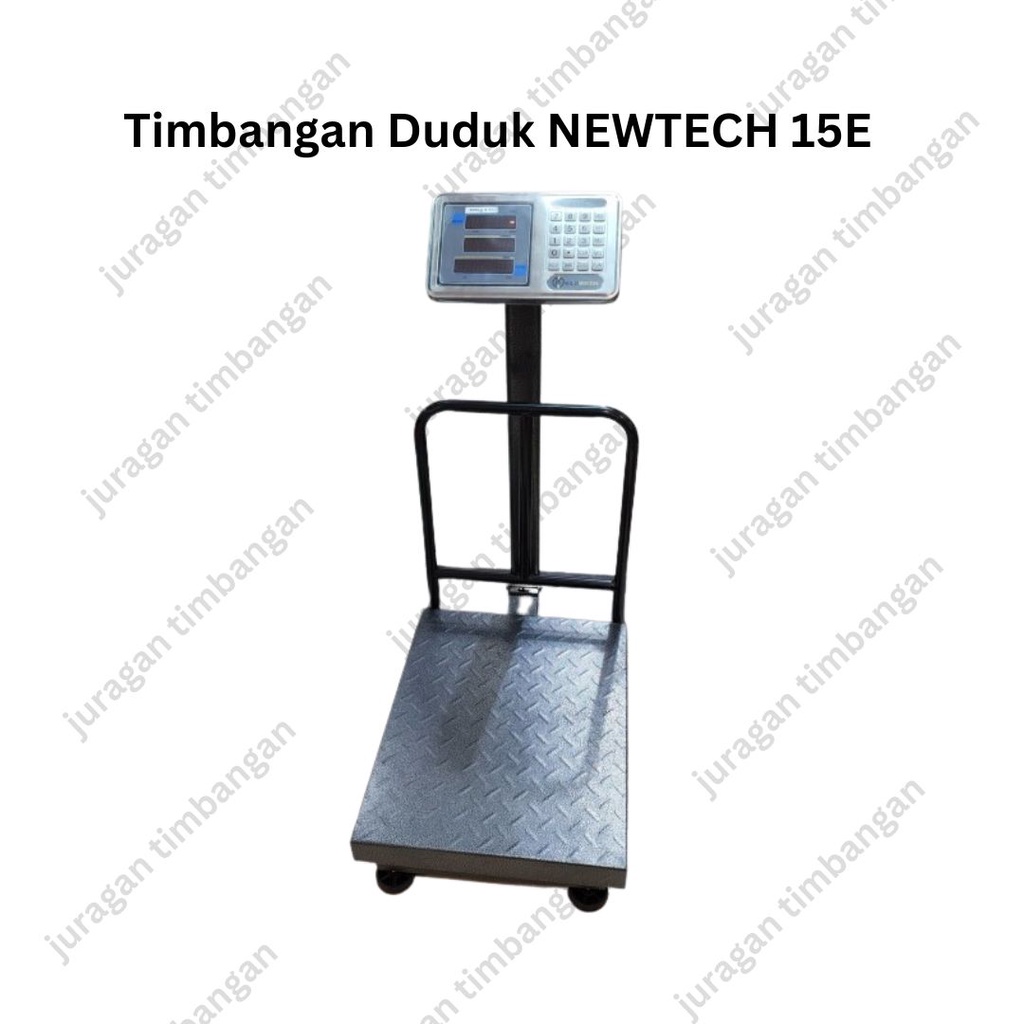 Timbangan Duduk NEWTECH 15E Cap150kg/ Timbangan digital 150kg / timbangan barang 150kg NEWTECH Bisa 