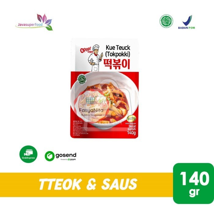 

Tokpoki Tteokbokki Oppa Kue Beras Korea JSF 140gr KHUSUS INSTANT - FasyAnita Mart Denpasar