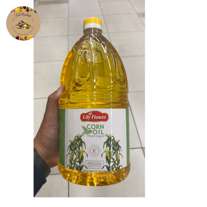 

Lily Flower Corn Oil ( Minyak Jagung ) 2 Ltr