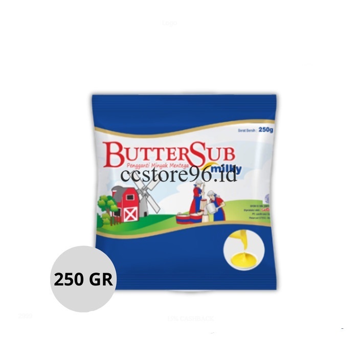 

BUTTERSUB MILKY SACHET 250gram