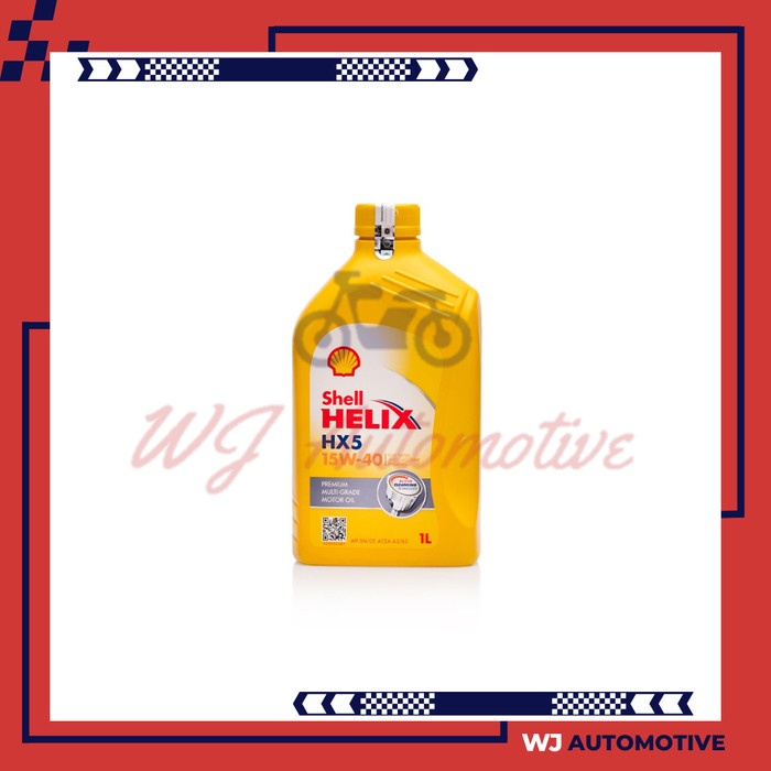 Shell Helix HX5 15W40 1 Liter Oli Mobil Shell HX 5 15W 40 1Liter Oli Mobil Bensin