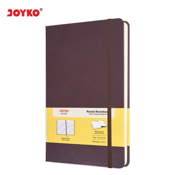 

Buku Tulis/ Note Book A5 Joyko NB-663 - Buku Hitam
