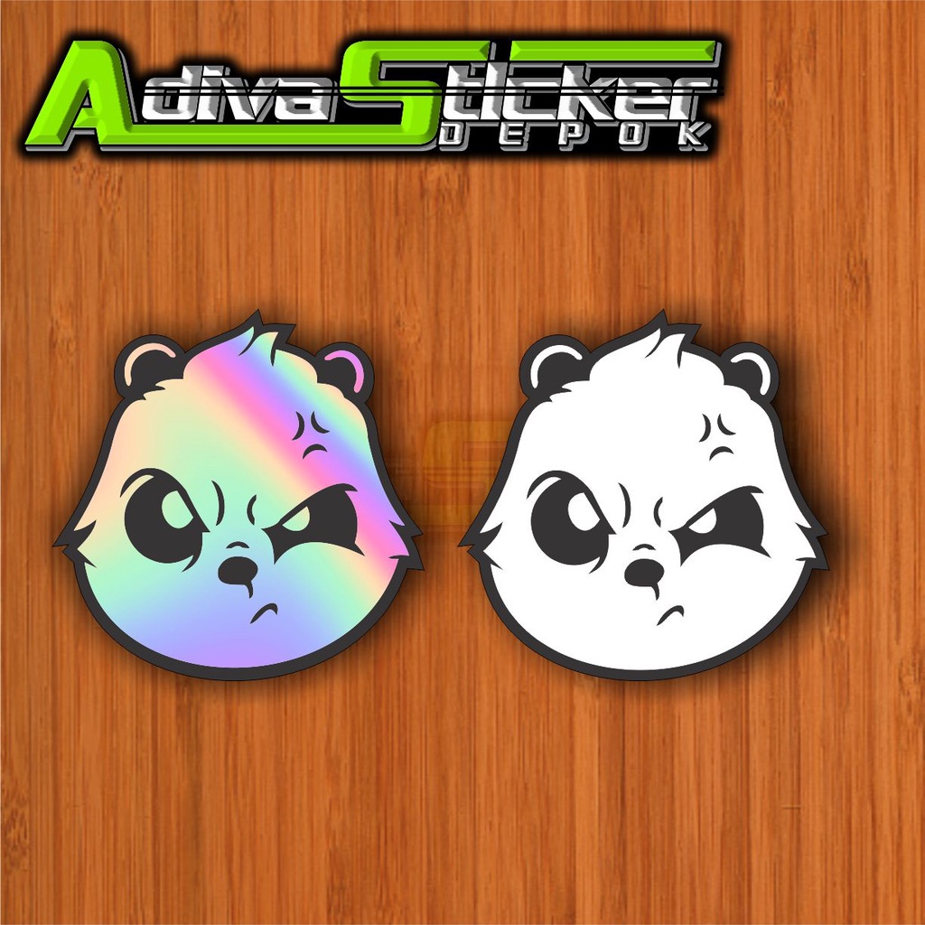 STIKER CUTTING PANDA GALAK